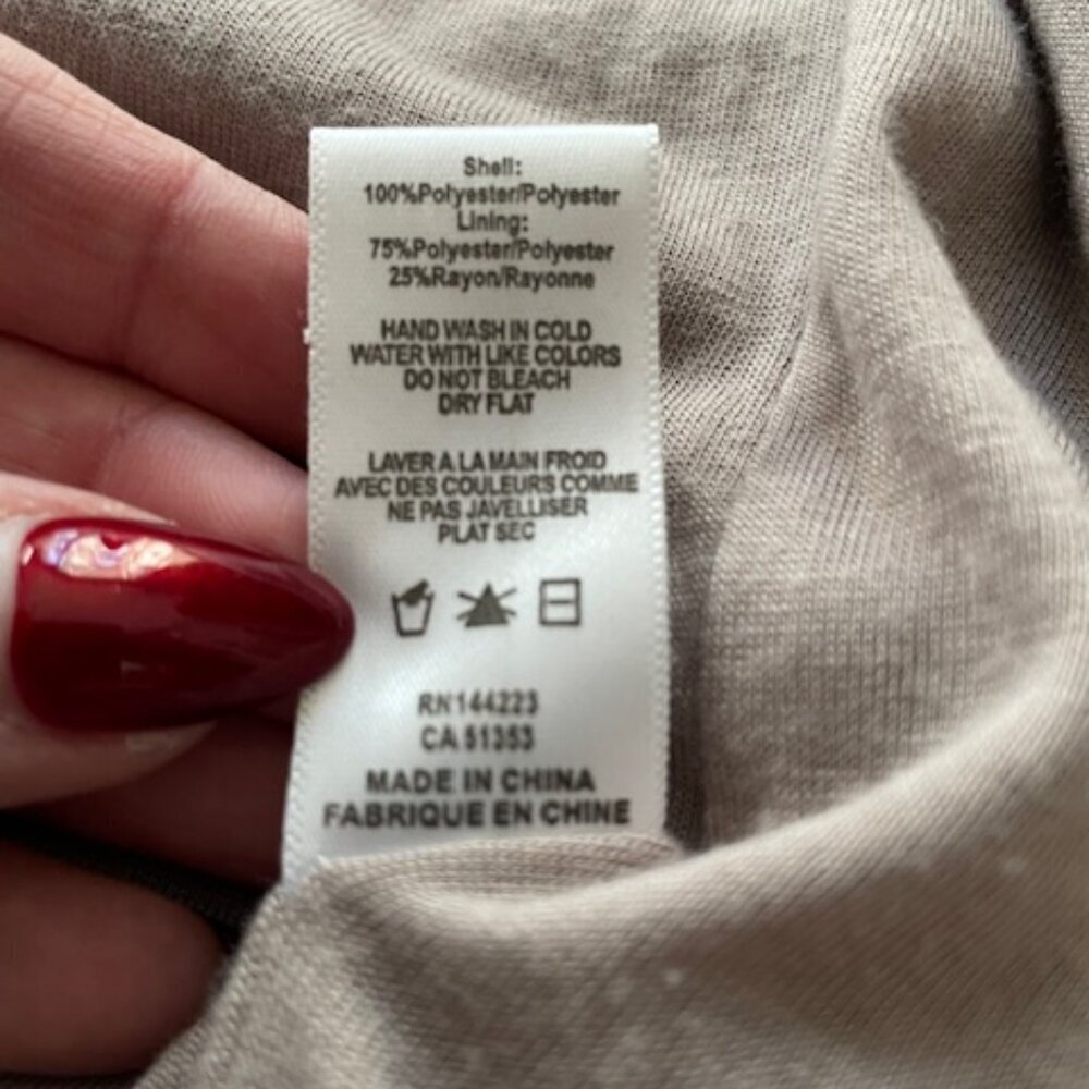 Anthropologie Bishop + Young Rosella Grey Teddy Coat size XS - Picture 6 of 7